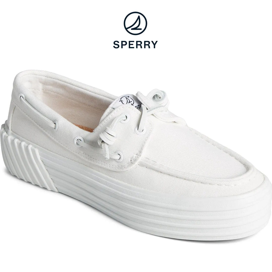 Women's Bahama 2.0 Seacycled Platform Sneakers - White (STS88713)