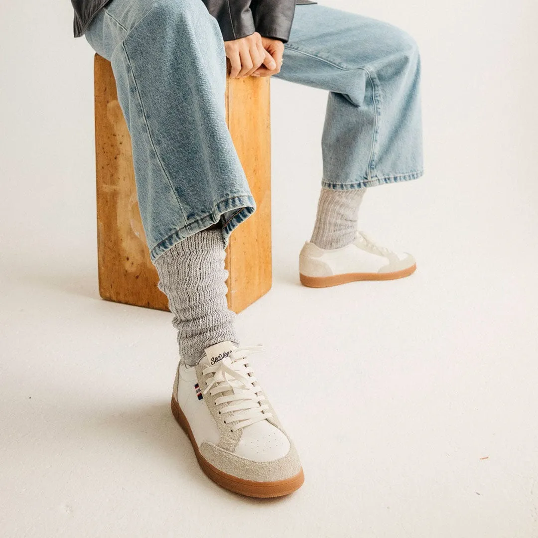 Womens - Clipper Sneaker - White