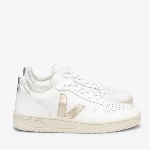 Women's V10 Leather Trainers - 8