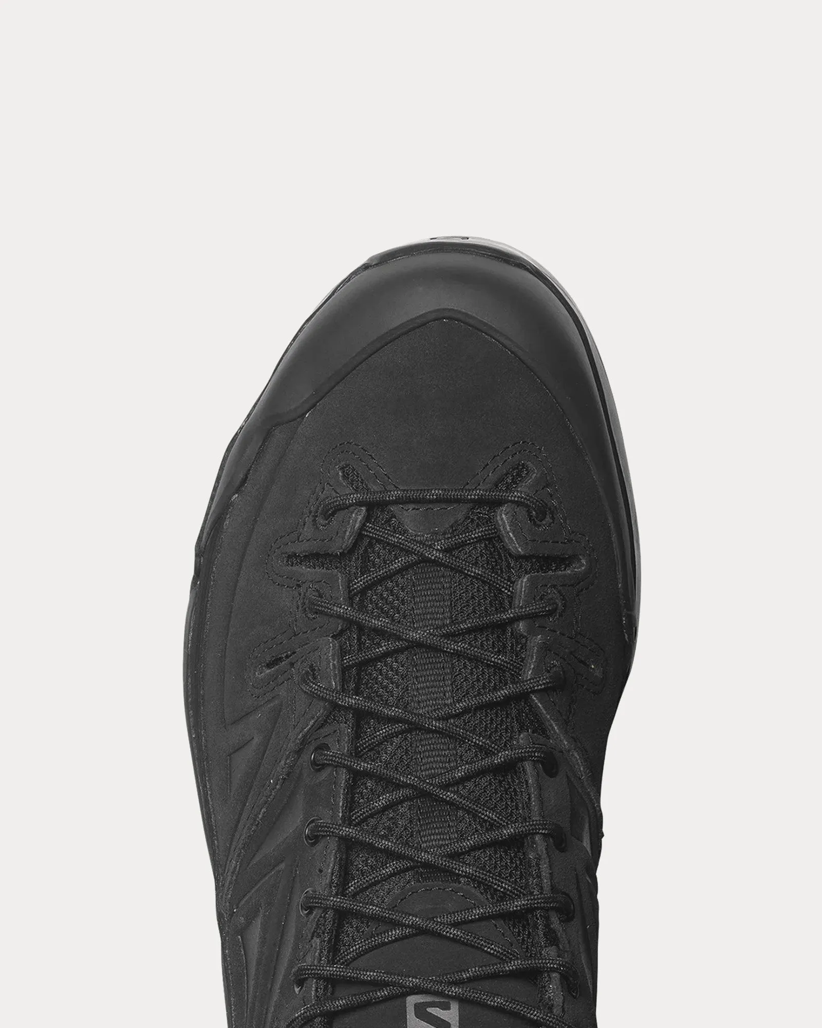 X-Alp Leather Black / Asphalt Low Top Sneakers
