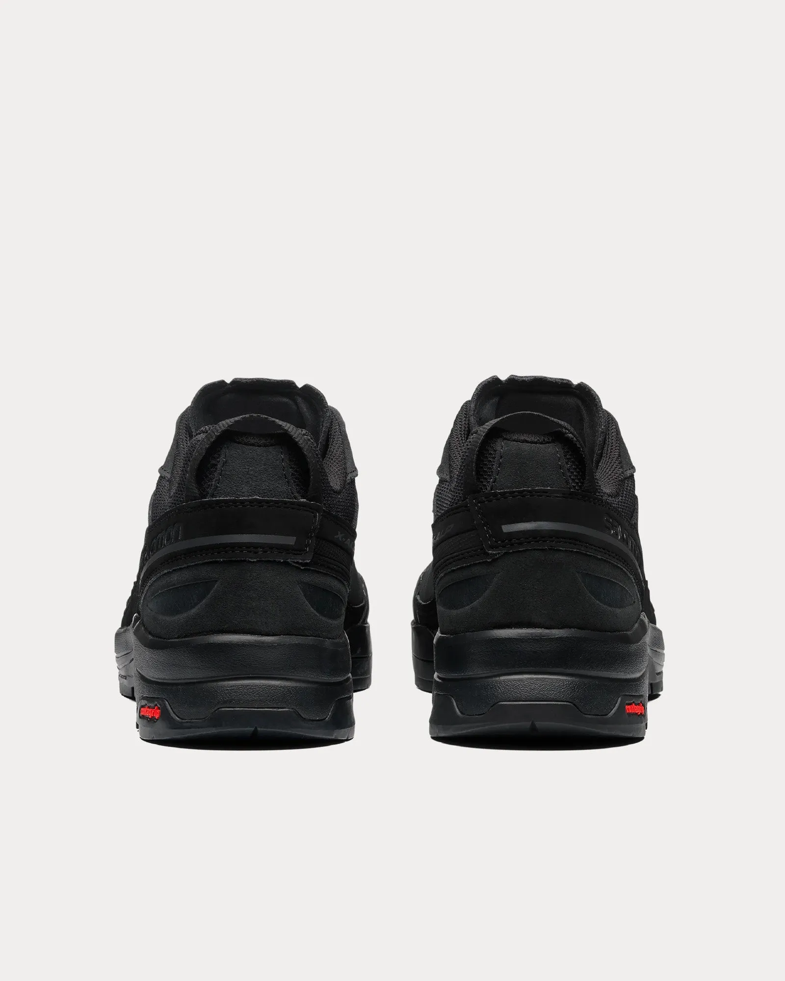 X-Alp Leather Black / Asphalt Low Top Sneakers